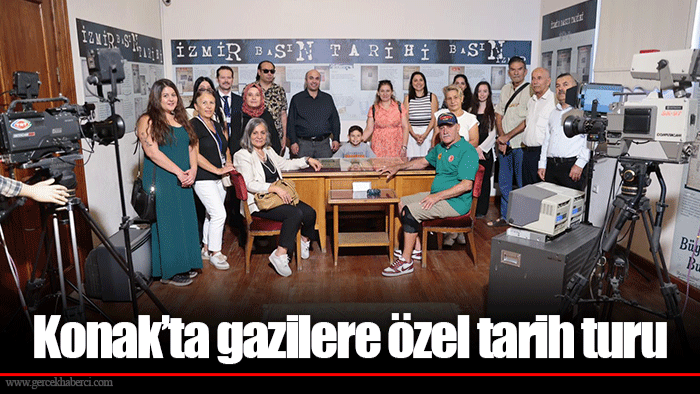 Konak’ta gazilere özel tarih turu