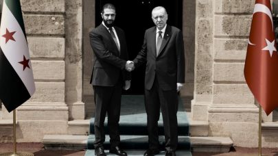 Cumhurbaşkanı Erdoğan, Türkevi'nde Suriye Cumhurbaşkanı Şara ile görüştü