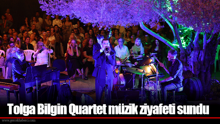 Tolga Bilgin Quartet müzik ziyafeti sundu