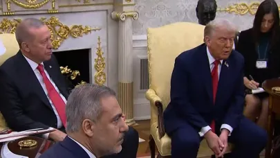 Trump, Beyaz Saray'daki görüşmeye Erdoğan'ı överek başladı