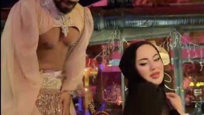 Bir Mekanda Dans Eden Tesettürlü Kadın ve Zenne Gözaltına Alındı