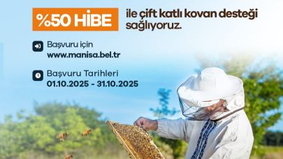 Büyükşehir’den Üreticilere Yüzde 50 Hibeli Kovan Desteği