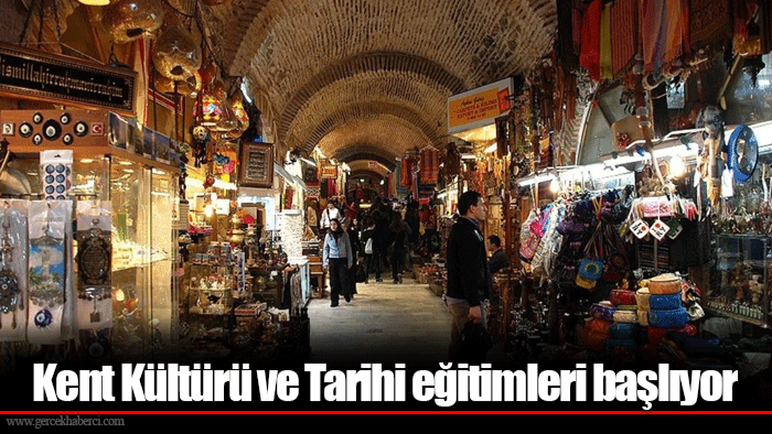 Kent Kültürü ve Tarihi eğitimleri başlıyor