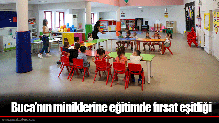 Buca’nın miniklerine eğitimde fırsat eşitliği