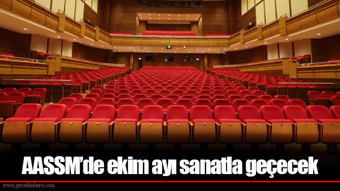 AASSM’de ekim ayı sanatla geçecek