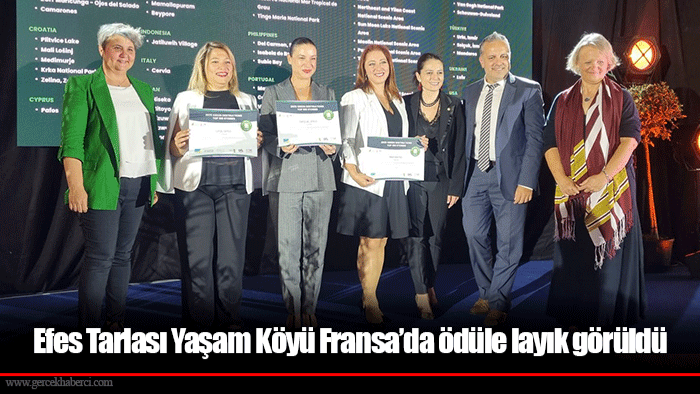 Efes Tarlası Yaşam Köyü Fransa’da ödüle layık görüldü