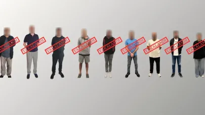 Kırmızı bültenle aranan 9 suçlu yakalanarak Türkiye'ye getirildi