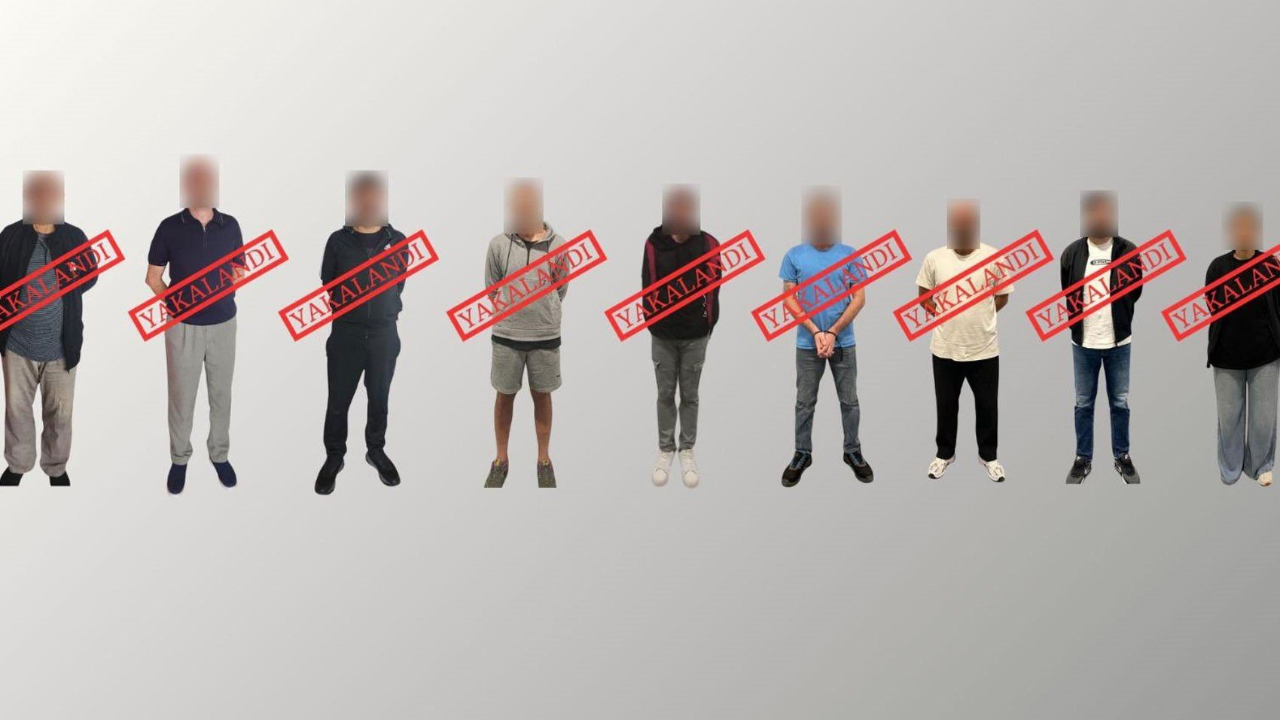 Kırmızı bültenle aranan 9 suçlu yakalanarak Türkiye'ye getirildi