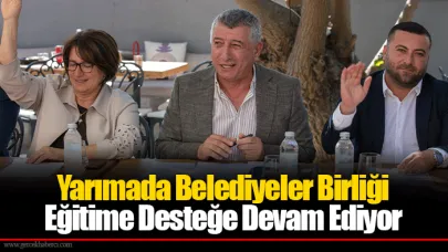 Yarımada Belediyeler Birliği Eğitime Desteğe Devam Ediyor