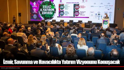 İzmir, Savunma ve Havacılıkta Yatırım Vizyonunu Konuşacak