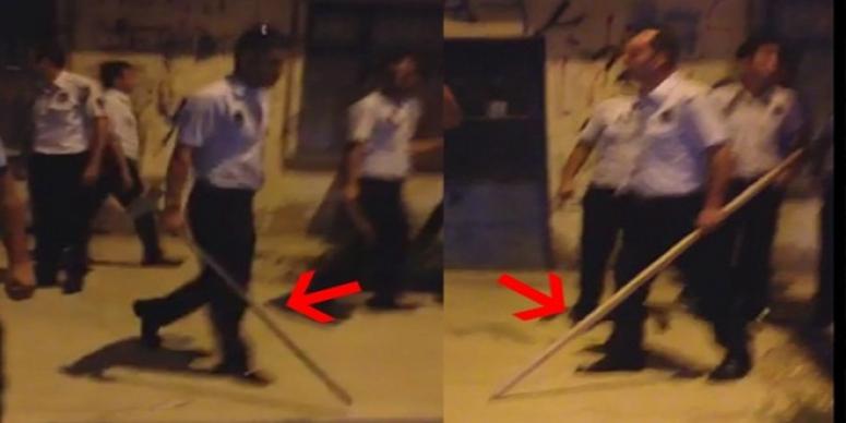 İZMİR'DE 'ELİ SOPALI' ZABITA DEHŞETİ