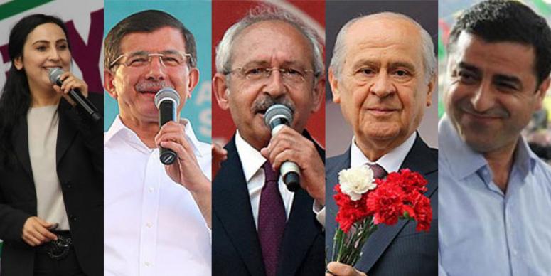 PARTİLERİN SEÇİM TAKVİMLERİ NETLEŞTİ