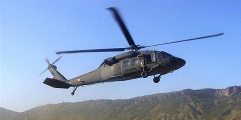 ASKERİ HELİKOPTERE SALDIRI: 1 ASKER ŞEHİT