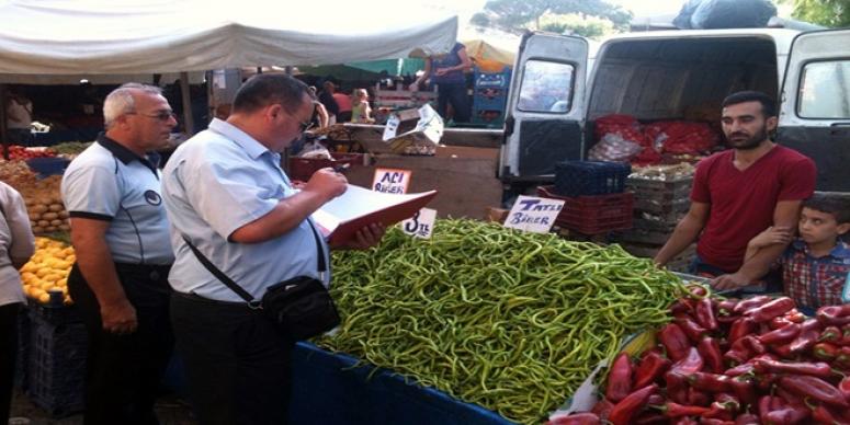 FOÇA ZABITASI’NIN PAZAR YERİ DENETİMLERİ