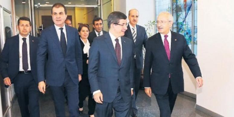 DAVUTOĞLU İLE KILIÇDAROĞLU PAZARTESİ GÖRÜŞECEK