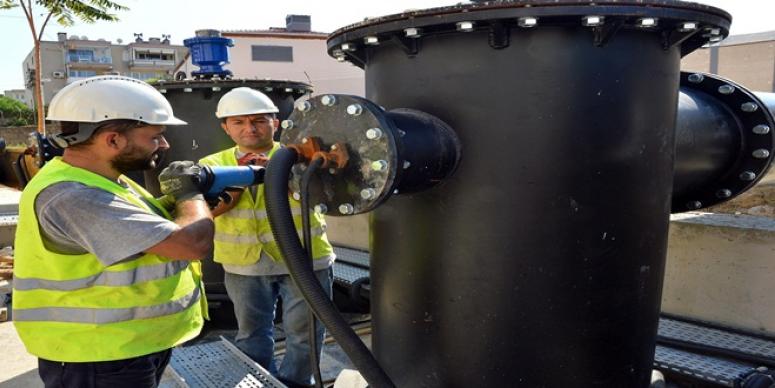 İZSU’DAN GÜZELYALI VE GÖZTEPE’YE 4.3 MİLYON TL’LİK YAĞMUR SUYU YATIRIMI