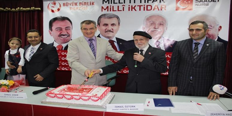 SP VE BBP’DEN PASTALI SEÇİM STARTI