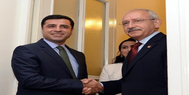KILIÇDAROĞLU,DEMİRTAŞ'LA BİR ARAYA GELDİ