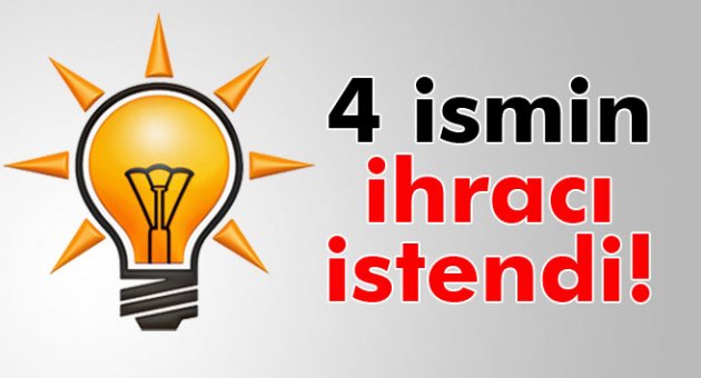 4 İsim İçin Ak Parti Merkez Disiplin Kurulu Devrede!