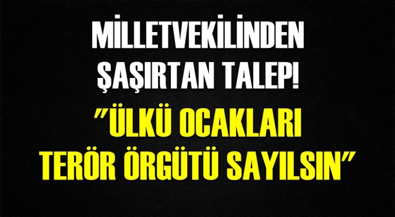 Milletvekilinden şaşırtan talep! 'Ülkü ocakları terör örgütü sayılsın'