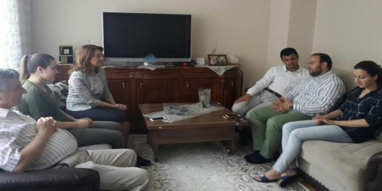 ULEMA'DAN SOMA ŞEHİDİNE VEFA ZİYARETİ