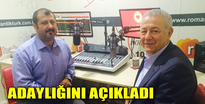 YÜKSEL; ADAYLIĞINI RADYO YAYININDA AÇIKLADI!