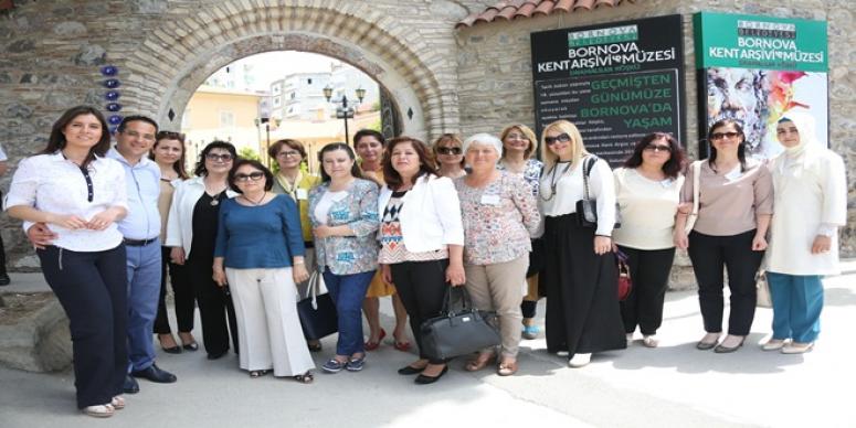 BAŞKAN EŞLERI OLGUN ATILA’NIN EŞI HIKMET ATILA’NIN KONUĞU OLDU