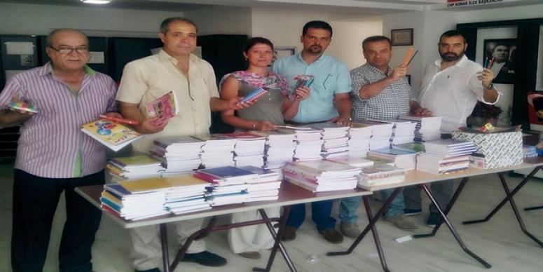 CHP KONAK’TAN SİLAHLARA KARŞI BİR DEFTER BİR KALEM BİR SİLGİ