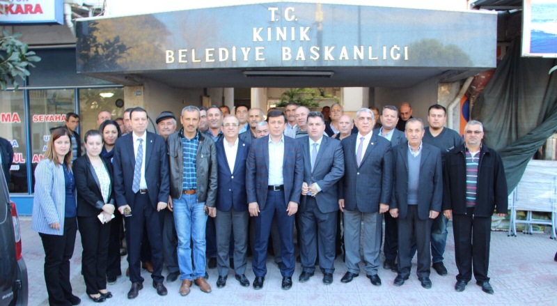 AK PARTİLİ VEKİLLER BAKIRÇAY TURUNDA