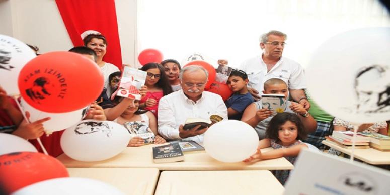 BAYRAKLI’DA 12. KÜTÜPHANE HİZMETE GİRDİ