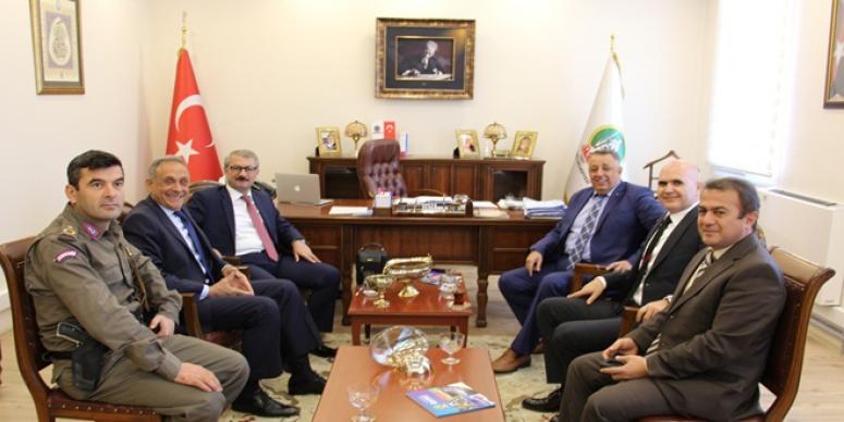 ÖDEMİŞ PROTOKOLÜ, ÖDEMİŞ BELEDİYESİ’NİN YENİ HİZMET  BİNASINI ZİYARET ETTİ