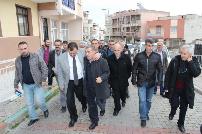 A.KADİR SİNAN’A GÜLTEPE’DE YOĞUN İLGİ