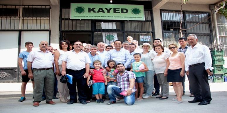 BAŞKAN ATİLA’DAN KAYED’E ZİYARET