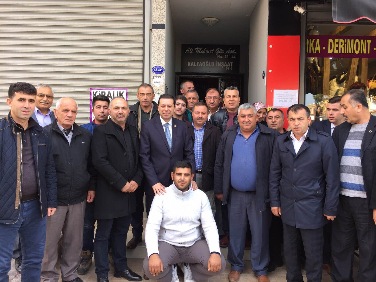 AK PARTLİ KAYA'DAN YÜZDE 82'YE TEŞEKKÜR ZİYARETİ!
