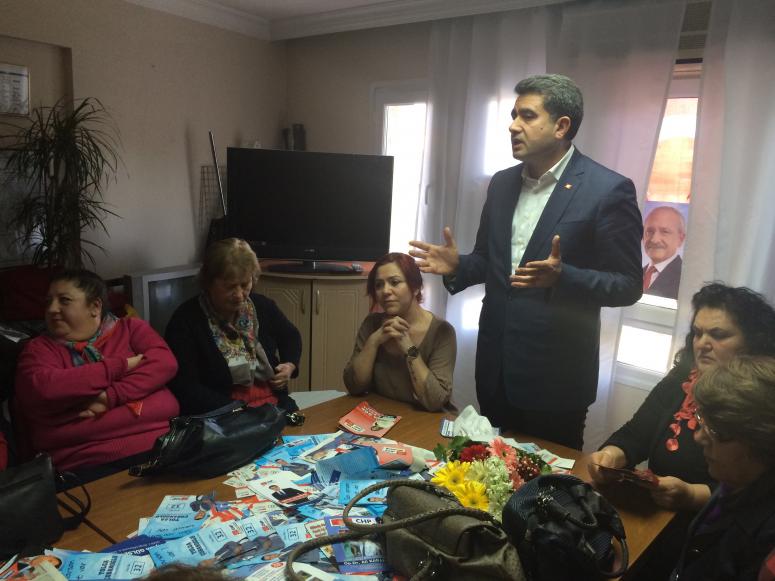 ALTINDAĞ; “AKP KADINLARI EVE HAPSETMEK İSTİYOR”