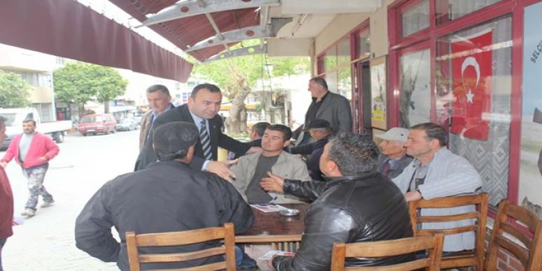 EDNAN ARSLAN VATANDAŞLARLA BİR ARAYA GELDİ