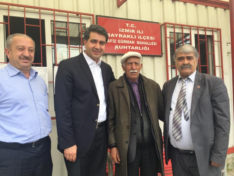 MUHTARLARDAN ALTINDAĞ’A TAM DESTEK