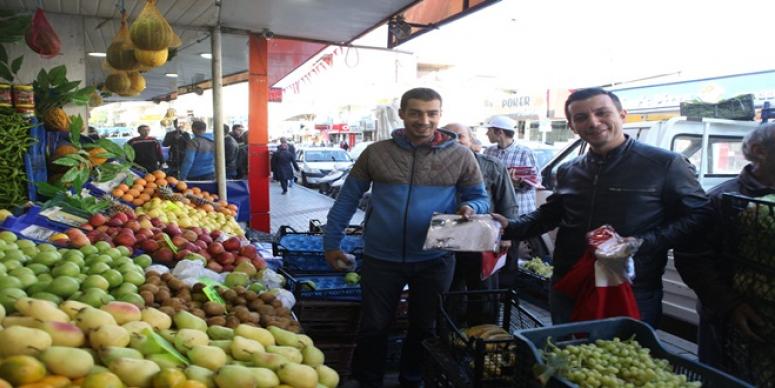 BORNOVA’DA HER YER KIRMIZI-BEYAZ