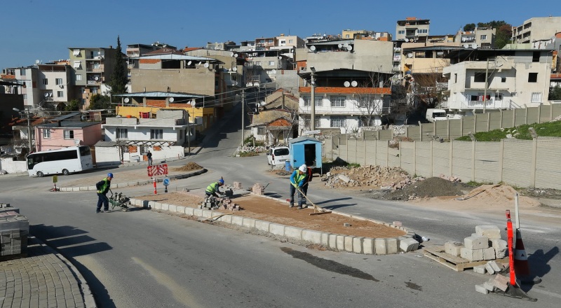 GÜLTEPE'DE TRAFİK SORUNUNA KAVŞAKLI ÇÖZÜM