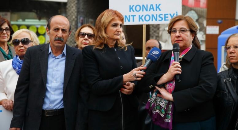 KONAKLI KADINLAR ŞİDDETE KARŞI BİRLEŞTİ