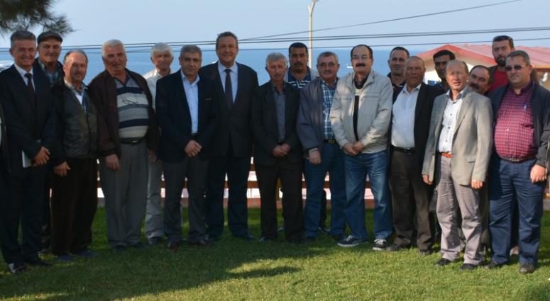 BAŞKAN TOSUN MUHTARLARLA BİR ARAYA GELDİ