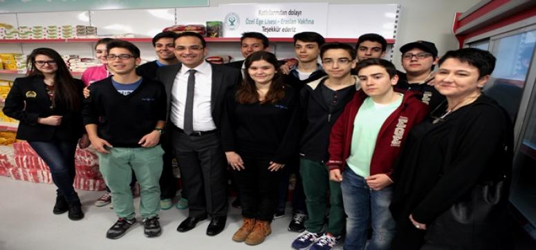 DOST MARKET’E ÖĞRENCİ DESTEĞİ