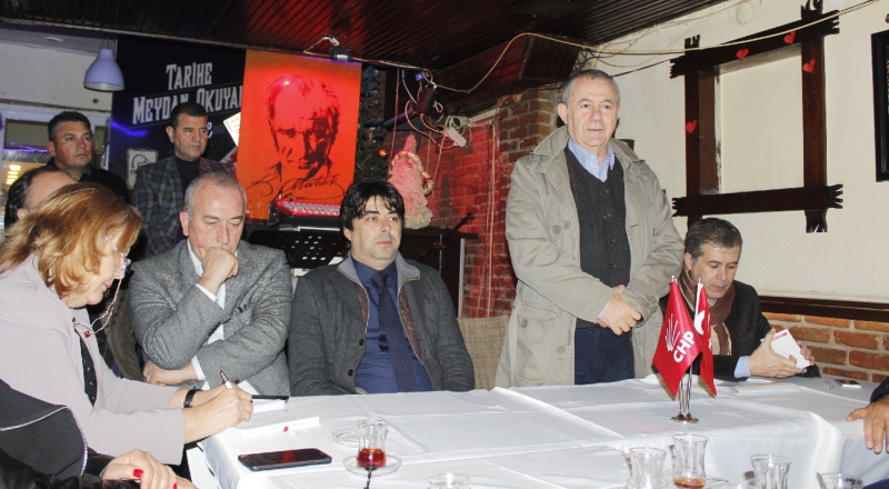 CHP'DEN FOÇA İLÇE ZİYARETİ