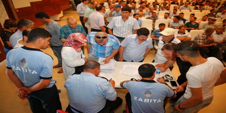 HATAY PAZARYERİ’NDE TEZGAH YERLERİ BELİRLENDİ
