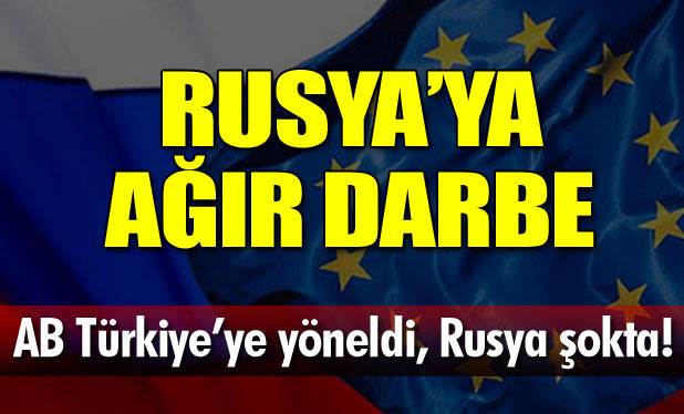 AB’nin Rusya ile ticareti azaldı