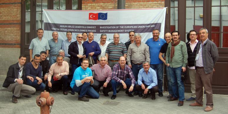 AB DEMIRYOLU EMNIYET KÜLTÜRÜ ÜKEMIZE TAŞINIYOR