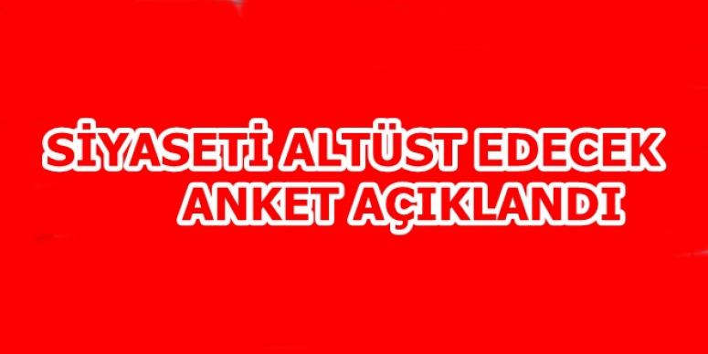 SON ANKETTE HDP MHP'Yİ GEÇİYOR