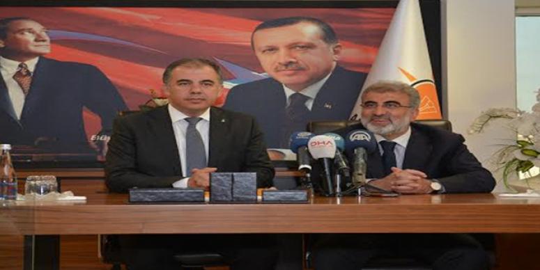 BAKAN YILDIZ AK PARTİ İL BAŞKANLIĞI'NI ZİYARET ETTİ