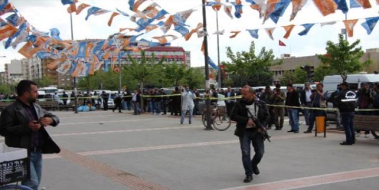AK PARTİ SEÇİM BÜROSUNA SİLAHLI SALDIRI: 1 ÖLÜ 1 YARALI