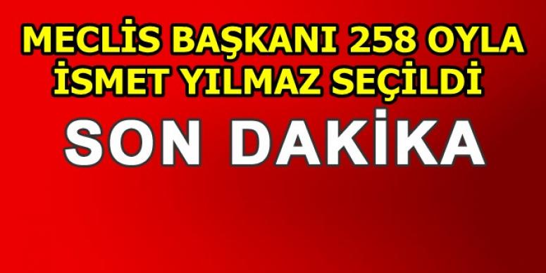 MECLİS BAŞKANI BELLİ OLDU